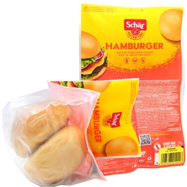 Hamburger Bread Gluten Free Schär 300g 