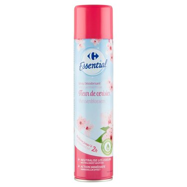 Désodorisant Fleur de Cerisier Essencial Carrefour 300 ml