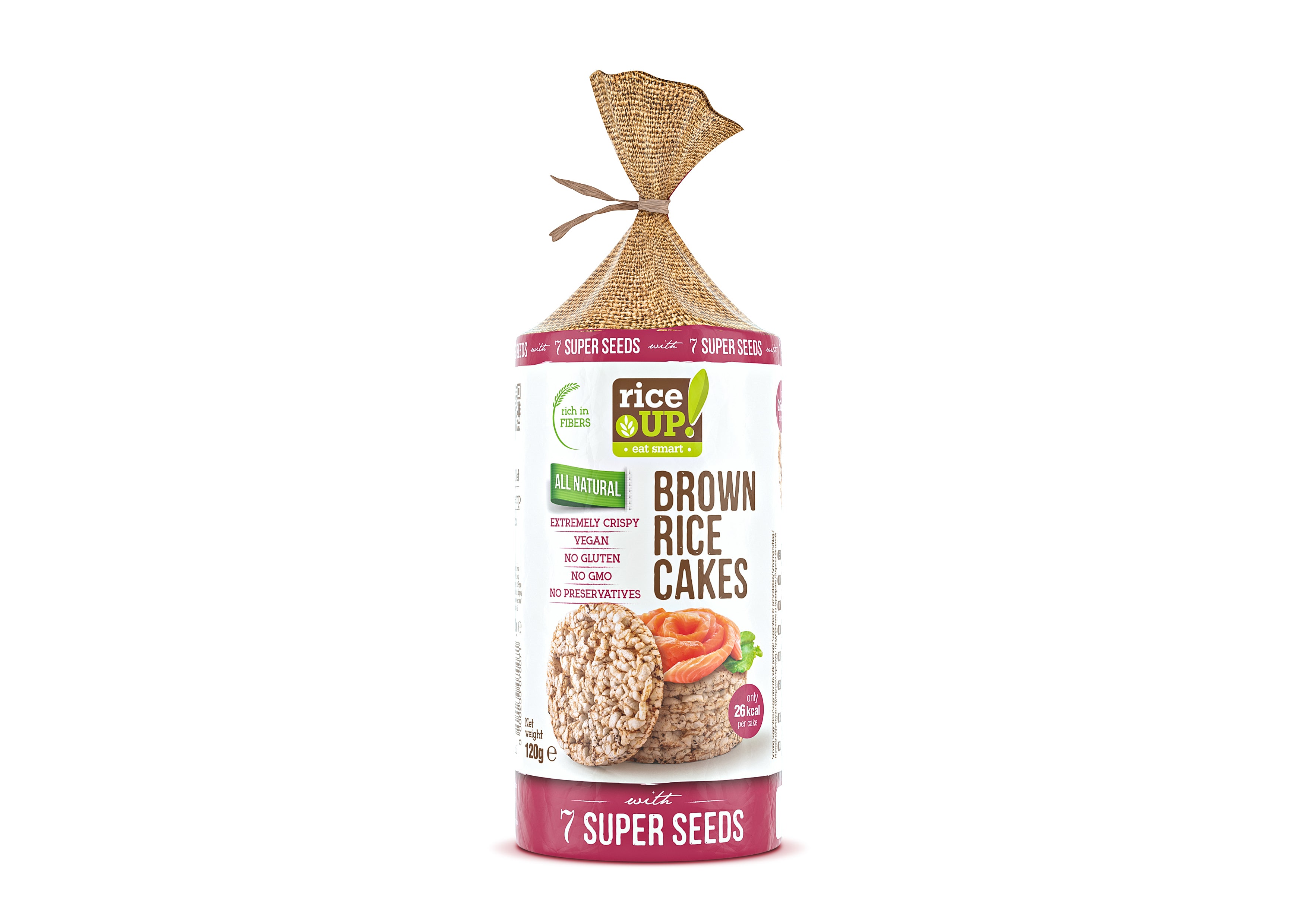 Rice Cakes 7 SUPER SEEDS Rice Up 120g