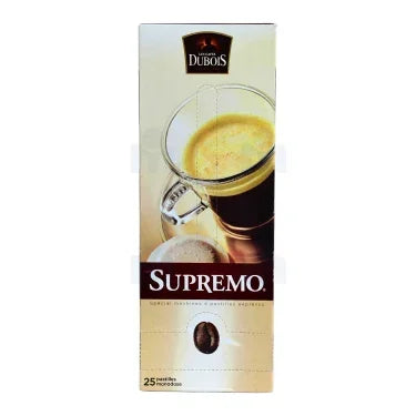 25 كبسولة قهوة سوبريمو دوبوا اكسبريسو