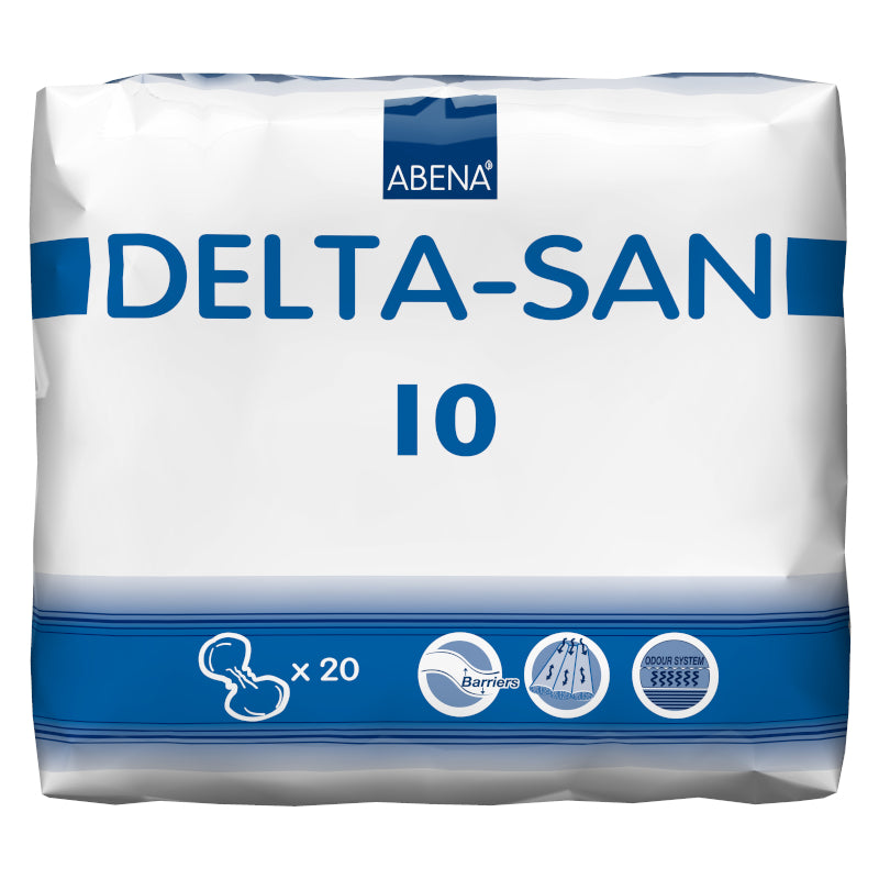 20 Couches Adulte Protection Anatomiques Abri-San Taille 1O Abena