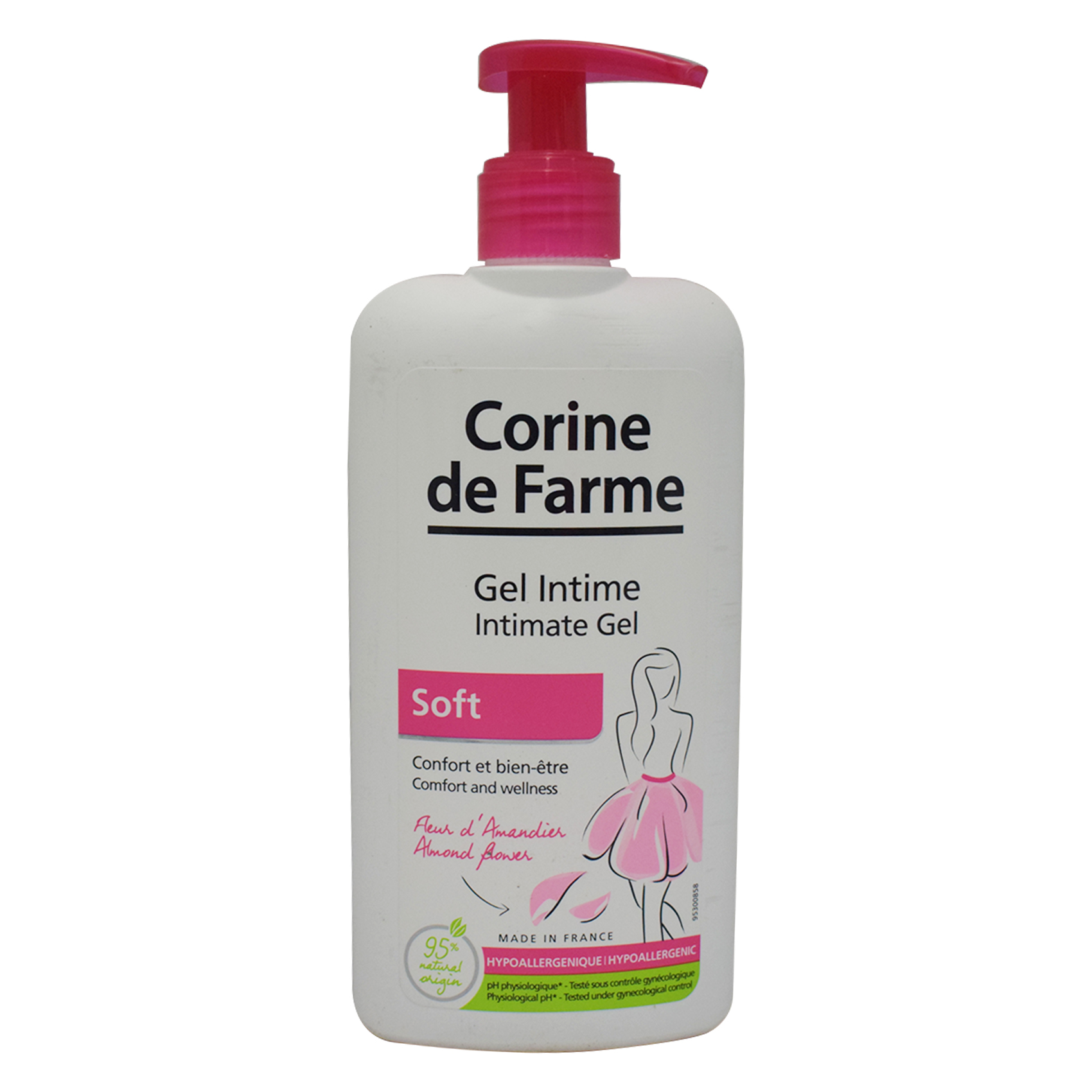 Gel Intime Peau Sensible Soft Fleur d'Amandier Corine de Farme 250ml