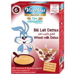 Cereals Wheat Milk Dates VitaMeal Baby 200g