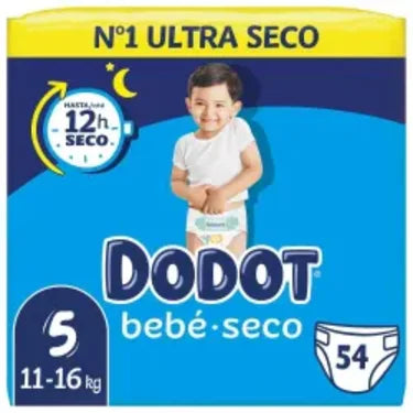 54 Diapers Dodot T5 (11-16kg)