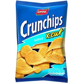 Chips Salés Crunchips X-Cut Lorenz 85 g