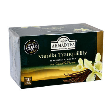 Vanilla Flavored Black Tea Ahmad Tea 20 Sachets 40 g