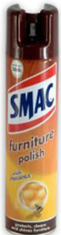 Smac Beeswax Wooden Furniture Dusting Spray 400ml 