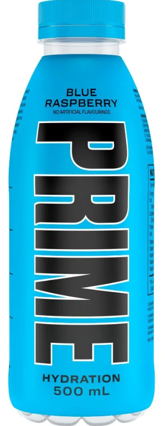 Blue Raspberry Hydration Drink Prime 500 ml