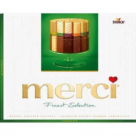Chocolat Crispy Finest Selection Merci 250 g