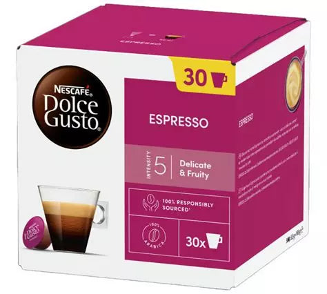 30 Capsules Espresso Dolce Gusto