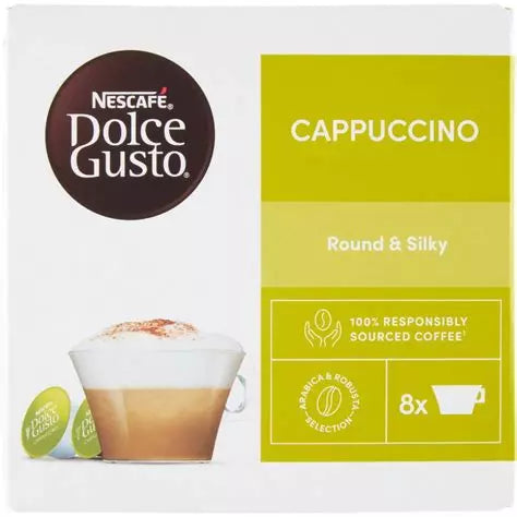 30 Capsules Cappuccino Dolce Gusto