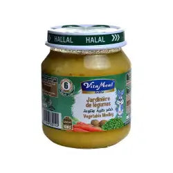 وعاء صغير لزراعة الخضروات، خالي من الغلوتين واللاكتوز، فيتامين بيبي 130 جرام