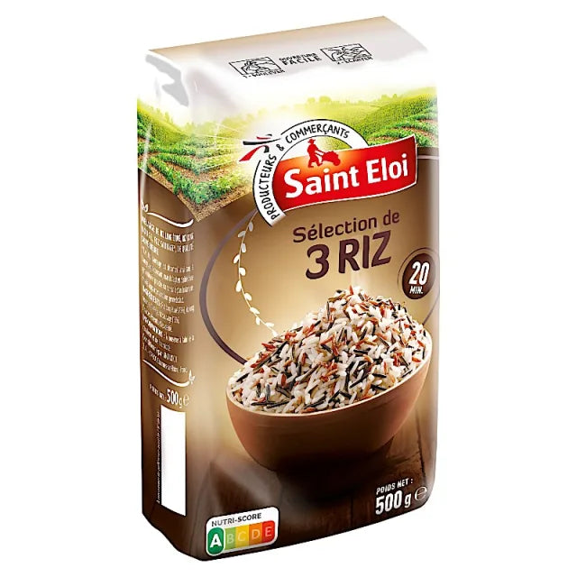 Sélection de 3 Riz Saint Eloi 500g