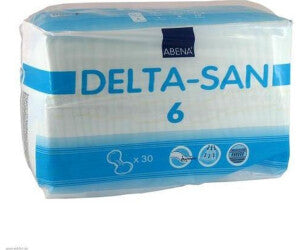 30 Couches Adulte Protection Anatomiques Abri-San Taille 6 Abena