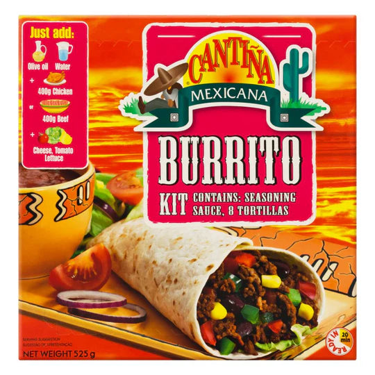 Cantina Mexicana burrito kit 250g