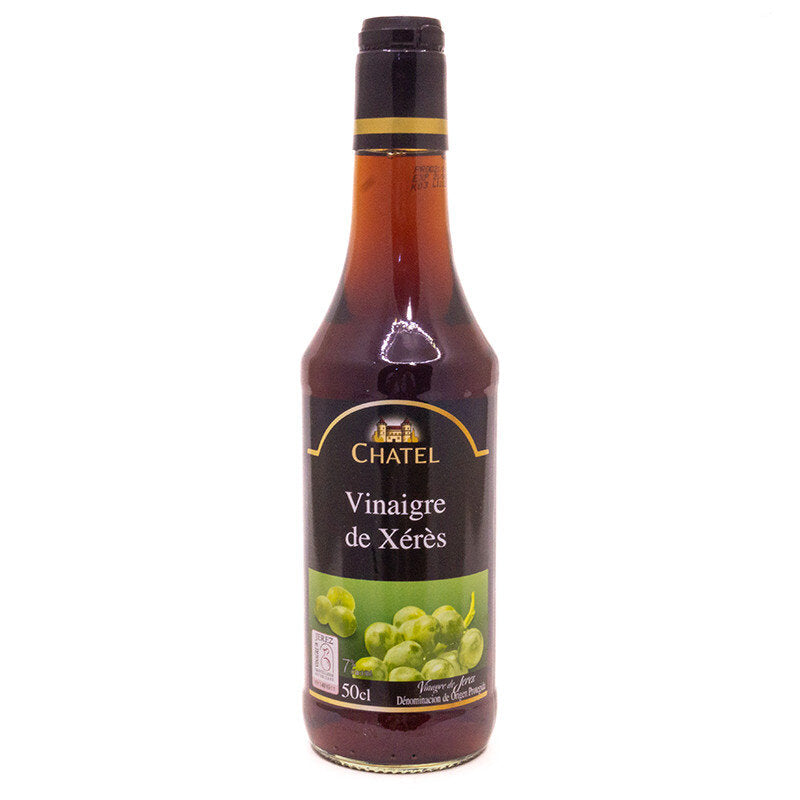 Sherry Vinegar 7% Acid Chatel 500 ml