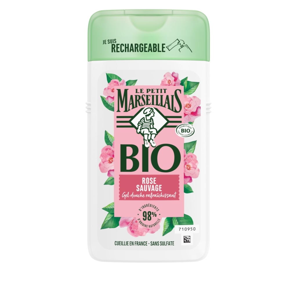 Gel Douche Bio Rose Sauvage Le Petit Marseillais  250 ml