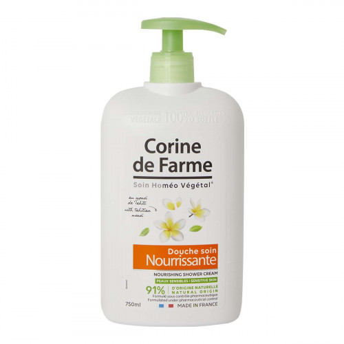 Gel de Douche Nourrissante au Monoï  de Tahiti Corine de Farme 750ml