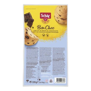 Bon Choc Pain brioché aux Pépites de Chocolat Sans Gluten Schär 220g