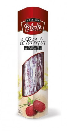 Le Polleffin Spécialité de Saucisson Môssieur Polette 200 g