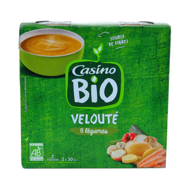 Organic Casino 8 Vegetable Soup (2 x 300ml) 600 ml