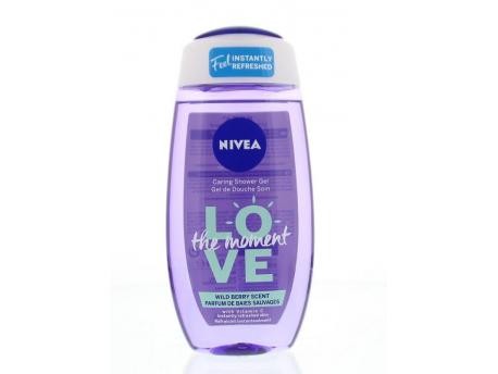 Love The Moment Gel douche bienveillant Nivea 250Ml