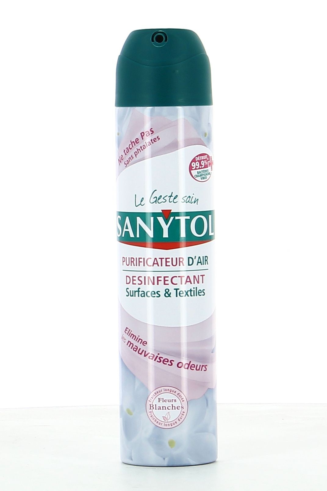 Disinfectant Surfaces and Textiles Fresh White Flowers Sanytol