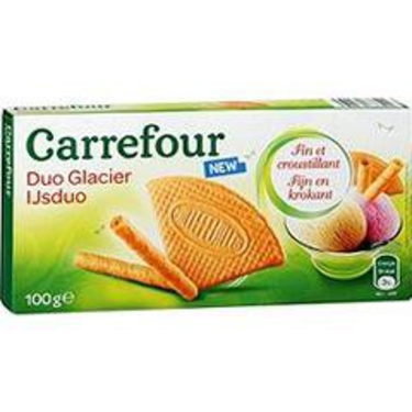 Carrefour Glacier Duo Biscuits 100 g