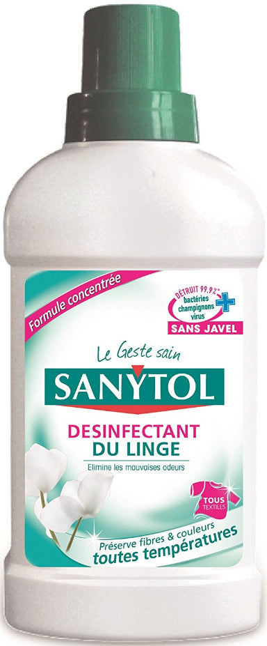 Découvrez, Sanytol Spray désodorisant désinfectant spécial textiles 500ml