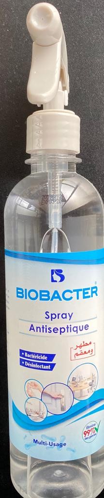 Spray Antiseptique Biobacter 450ml
