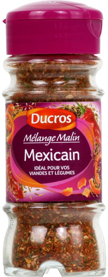 Mélange Malin Mexicain Ducros 40g
