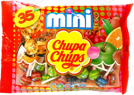Mini Chupa Chups Lollipops 35 Units
