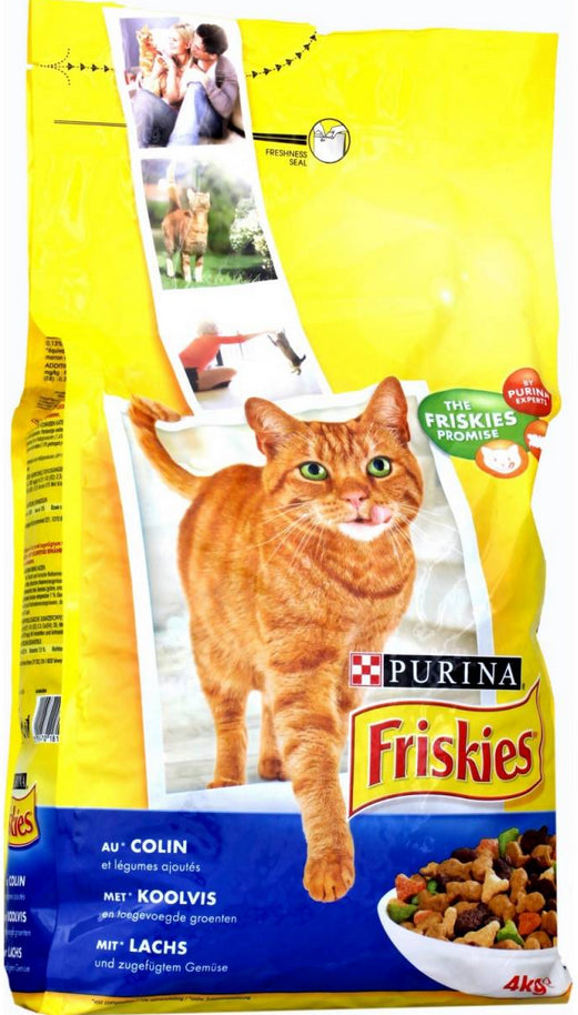 Croquettes au Poisson pour Chats Friskies 4kg