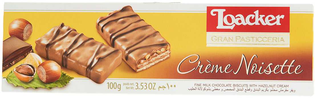 Gaufrettes Crème Noisette Gran Pasticceria Loacker 100g