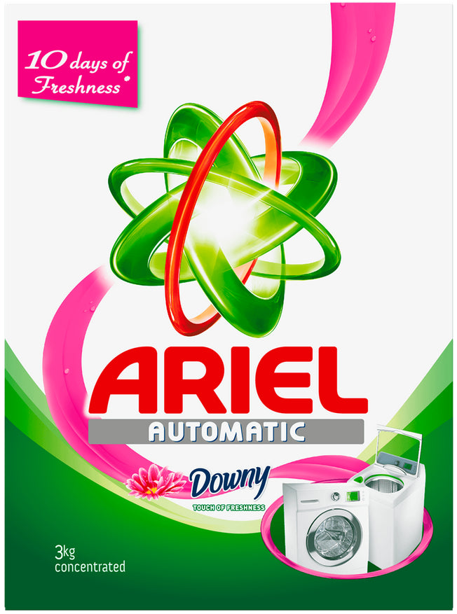 Détergent Poudre pour Lessive Ariel Automatique Downy 4.5kg