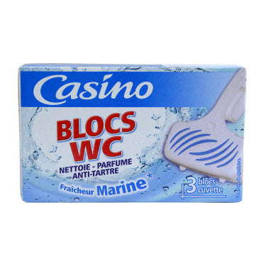 3 Blocs Cuvette Fraicheur Marine Casino 3 x 38g