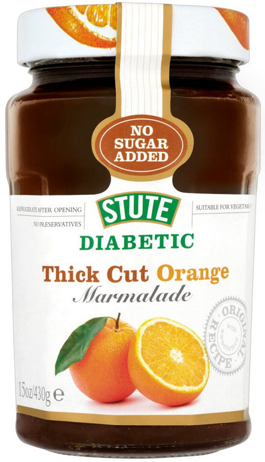 Stute No Added Sugar Orange Jam 430g