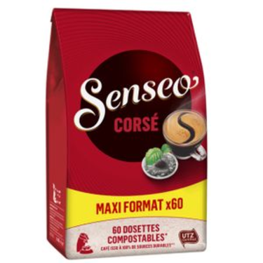 60 Dosettes Maxi Format Corsé Senseo