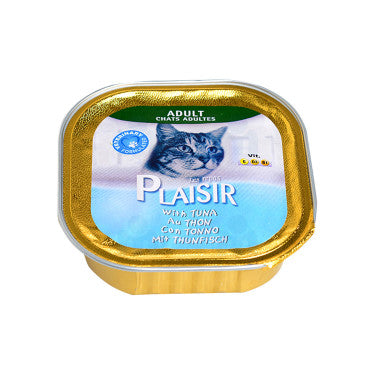 Tuna Pâté for Adult Cats Pleasure Meals 100g