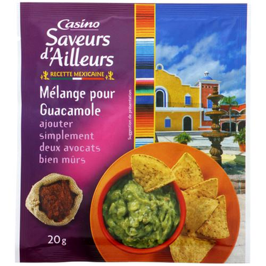 مزيج التوابل لكازينو Guacamole Saveurs d’Ailleurs 20 جرام