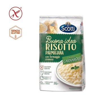 Carnaroli Rice with Parmesan Gluten Free Scotti Risotto 210 g