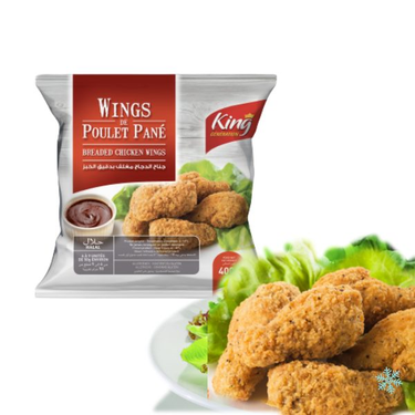 King Generation Frozen Breaded Chicken Cutlet 320 g