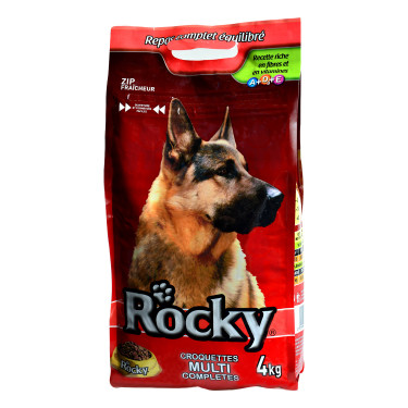 Multi-Complete Dry Food for Adult Dogs Rocky 4Kg