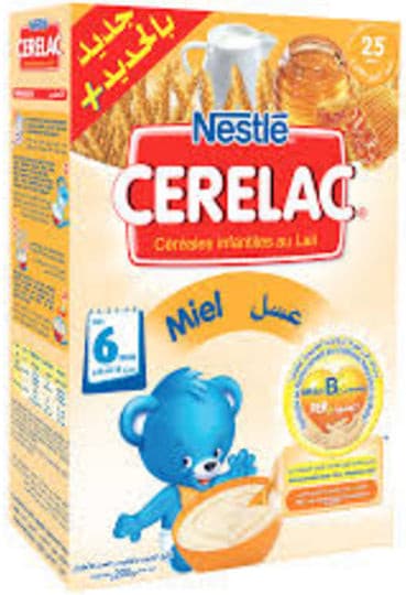 Infant Cereals with Milk and Honey Cérélac Nestlé 200g