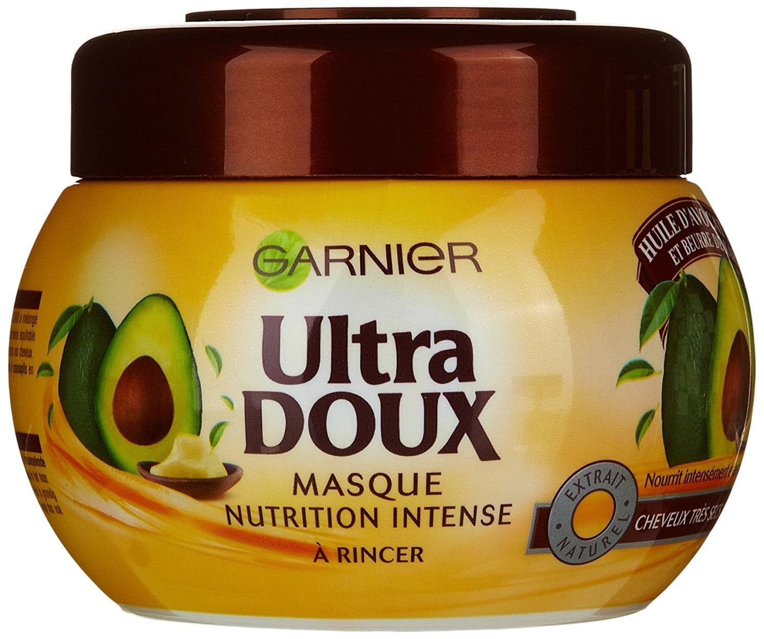 Masque Intense Huile D'avocat et Beurre de Karite Ultra Doux 300ml