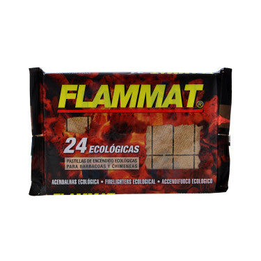 24 Allume-Feu Ecologique Solide FLAMMAT