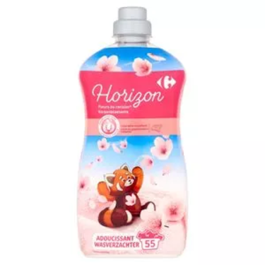 Concentrated Fabric Softener Horizon Cherry Blossoms Carrefour 1.5L