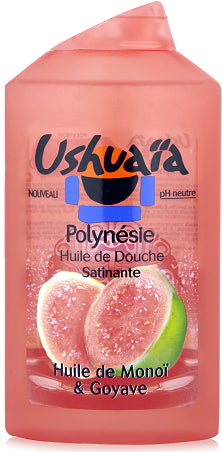 Huile de Douche Polynésie Huile de Monoï & Goyave Ushuaïa 250ml