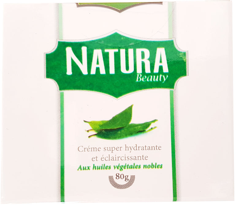 Crème Super Hydrante aux Huiles Végétales Natura 80g (100% Naturel)