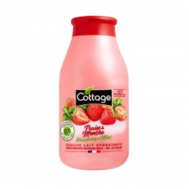 DouchMoisturizing Milk 97% Natural Origin Ingredients Strawberry &amp; Cottage Mint 250ml
